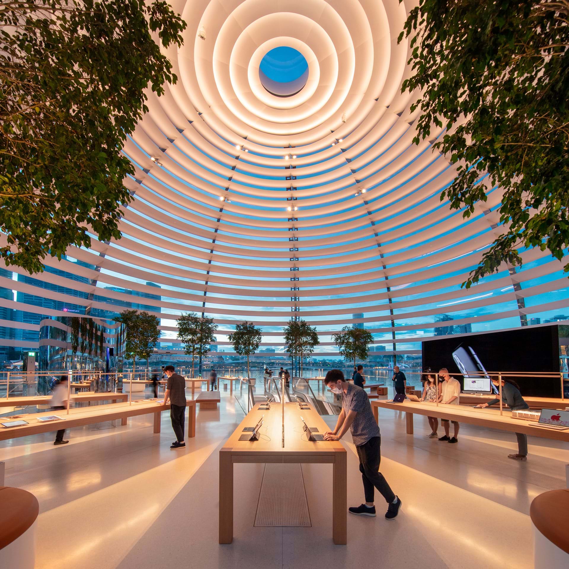 Apple marina bay sands store